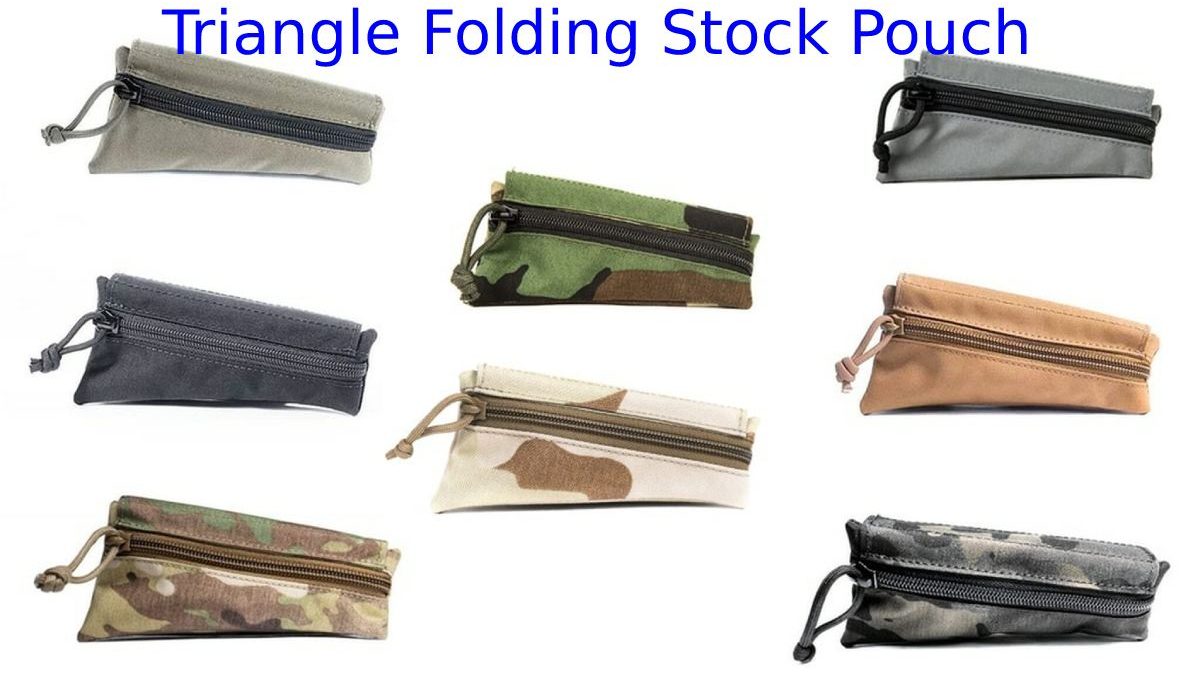 Triangle Folding Stock Pouch