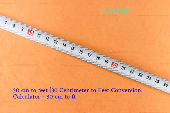 30 cm to feet [30 Centimeter to Feet Conversion Calculator - 30 cm to ft]